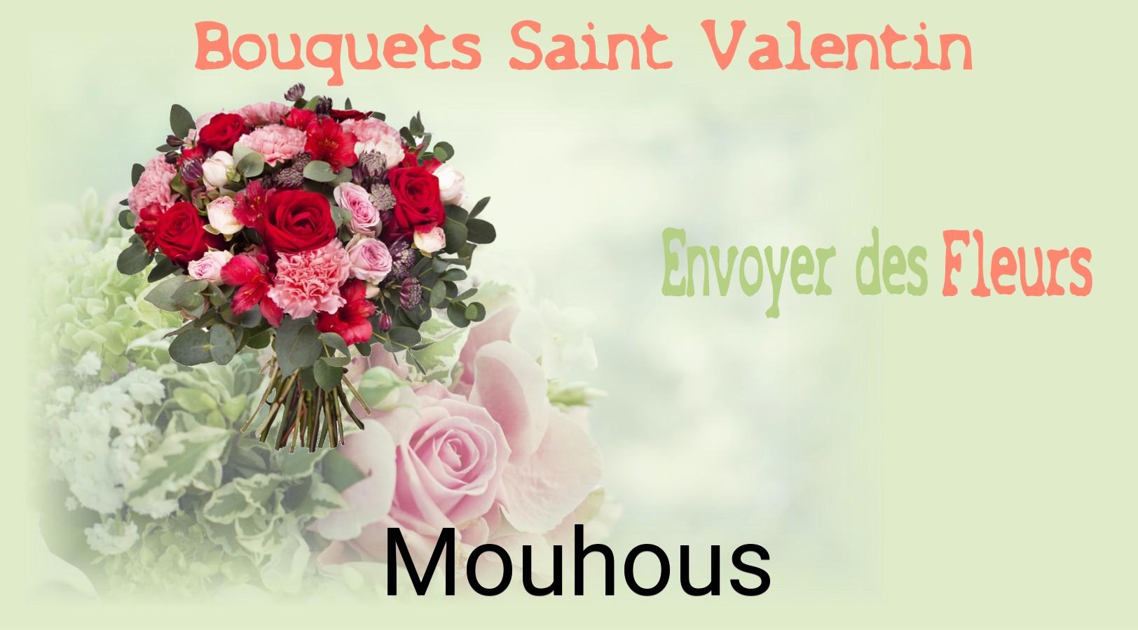 Roses de Saint-Valentin livrées à Mouhous